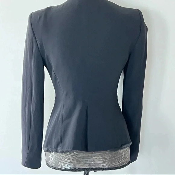 ZARA BLACK BLAZER  SIZE SMALL MADE IN MOROCCO Y2K Size Small - Picture 2 of 10